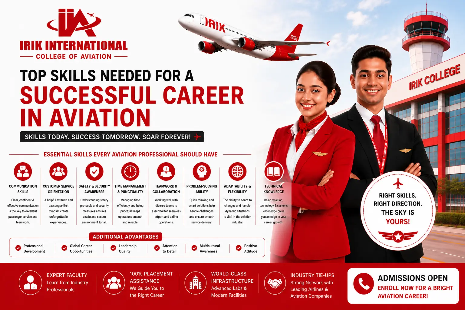 Top Skills Needed for a Successful Career in Aviation